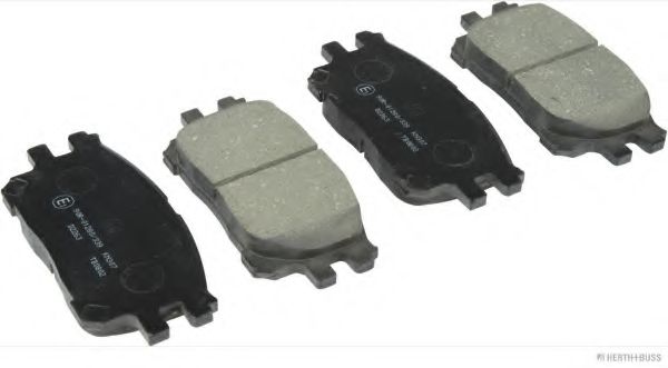 Комплект тормозных колодок, дисковый тормоз HERTH+BUSS JAKOPARTS J3602123
