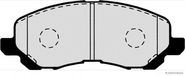 Комплект тормозных колодок, дисковый тормоз QUINTON HAZELL 5063600919