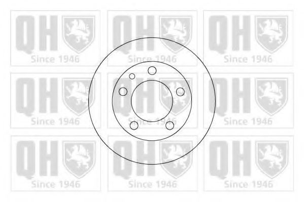 Тормозной диск QUINTON HAZELL BDC3290