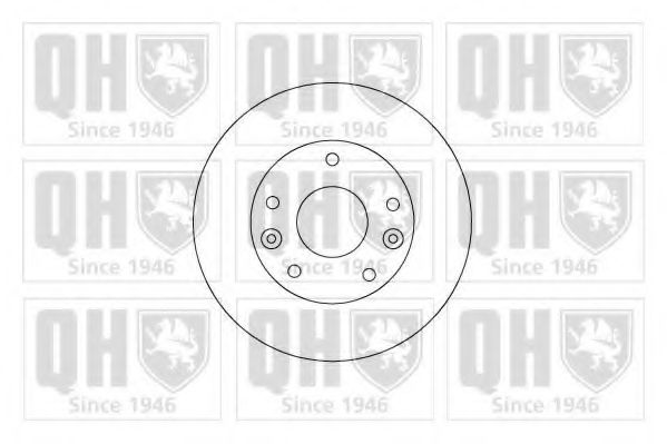 Тормозной диск BRAKE PARTS INC. 956007