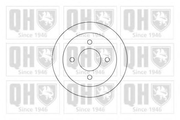 Тормозной барабан QUINTON HAZELL BDR330