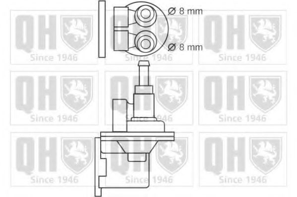 Топливный насос QUINTON HAZELL QFP10