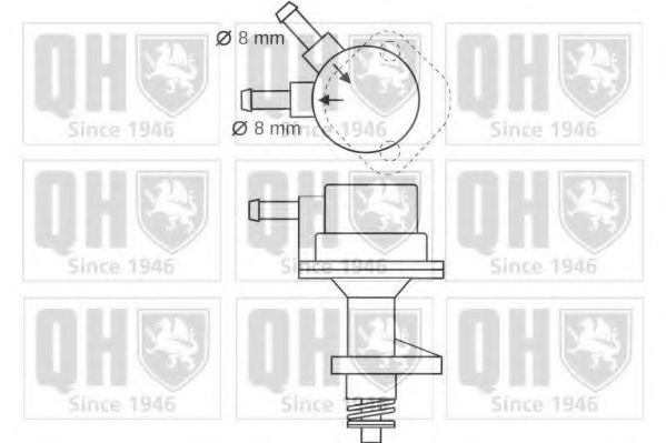Топливный насос ACDelco 461278