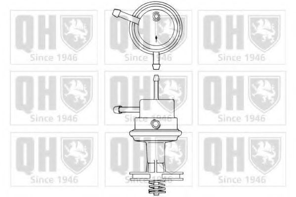 Топливный насос QUINTON HAZELL QFP284