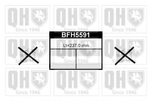 Тормозной шланг QUINTON HAZELL BFH5591