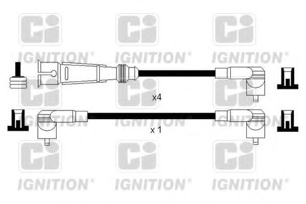 Комплект проводов зажигания QUINTON HAZELL XC1145