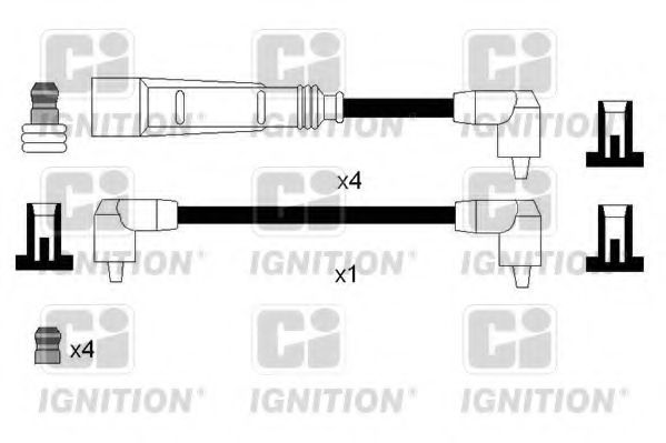 Комплект проводов зажигания QUINTON HAZELL XC1206