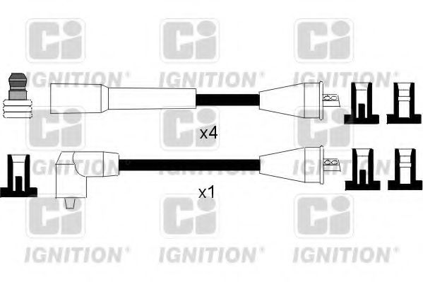Комплект проводов зажигания QUINTON HAZELL XC778