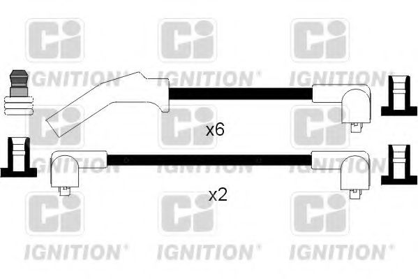 Комплект проводов зажигания QUINTON HAZELL XC787