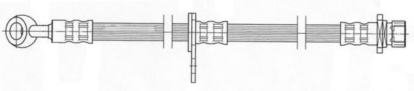 Тормозной шланг FERODO FHY3105