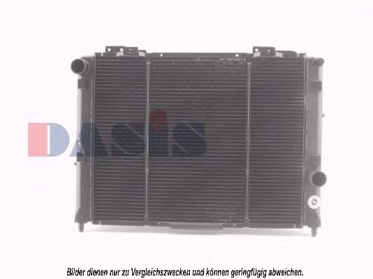 Радиатор, охлаждение двигателя AKS DASIS ALA2053