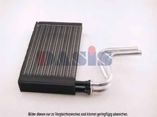 Теплообменник, отопление салона AKS DASIS FD6164