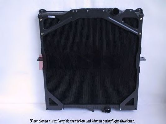 Радиатор, охлаждение двигателя AKS DASIS VLA2020