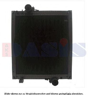 Радиатор, охлаждение двигателя AKS DASIS 116668