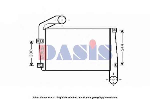 Интеркулер AKS DASIS RE4058
