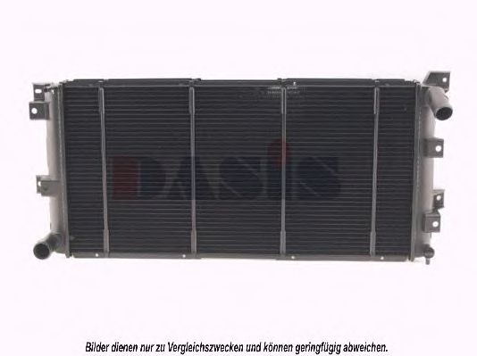 Радиатор, охлаждение двигателя AKS DASIS 01183020