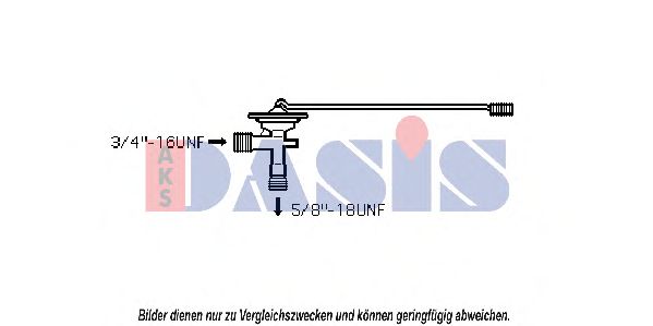 Расширительный клапан, кондиционер AKS DASIS 840015N