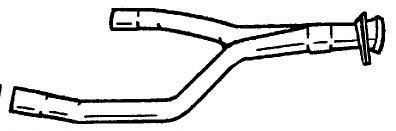 Труба выхлопного газа AKS DASIS SG32205