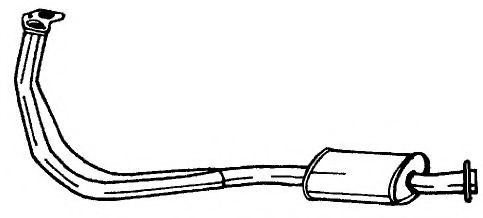Труба выхлопного газа AKS DASIS SG25140