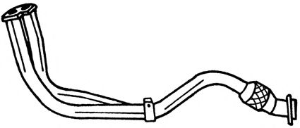 Труба выхлопного газа AKS DASIS SG22122