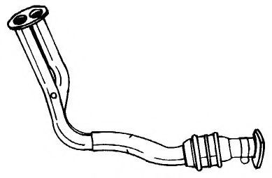 Труба выхлопного газа AKS DASIS SG16122