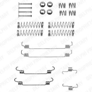 Комплектующие, тормозная колодка DELPHI LY1331