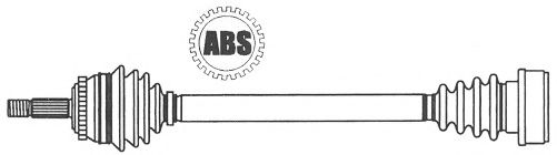 Приводной вал EKG 1044