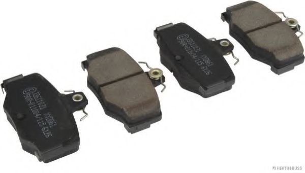 Комплект тормозных колодок, дисковый тормоз MAGNETI MARELLI 600000099960