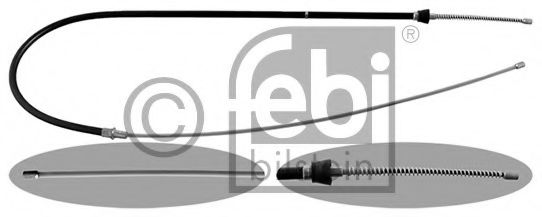 Трос, стояночная тормозная система FEBI BILSTEIN 48302