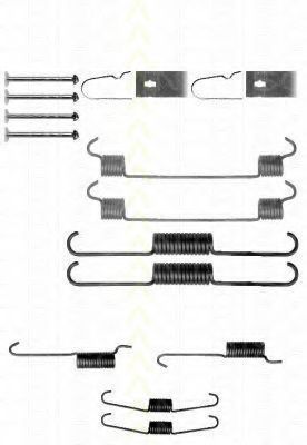 Комплектующие, тормозная колодка TRISCAN 8105 502559
