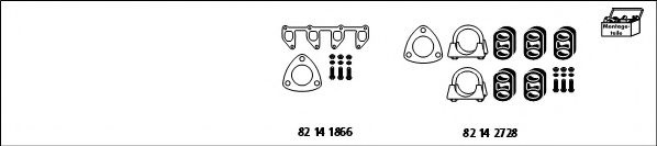 Система выпуска ОГ HJS MT-OP43