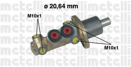 Главный тормозной цилиндр METELLI 05-0059