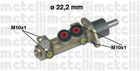 Главный тормозной цилиндр METELLI 05-0208