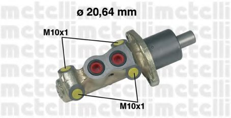 Главный тормозной цилиндр METELLI 05-0226
