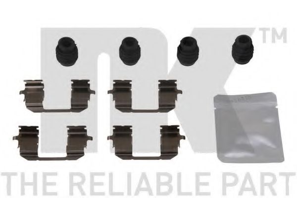 Комплектующие, колодки дискового тормоза NK 79261844