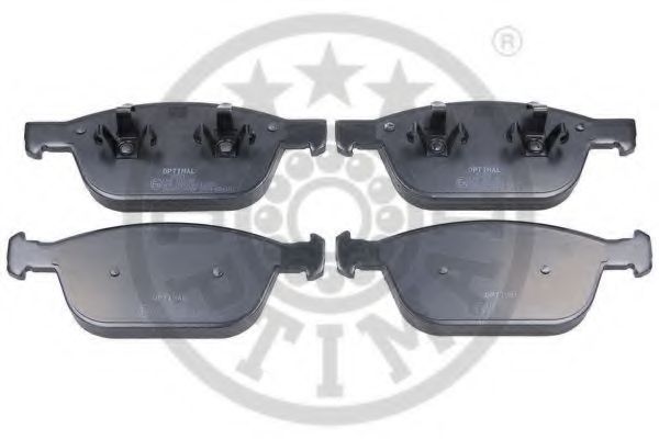 Комплект тормозных колодок, дисковый тормоз OPTIMAL 12581
