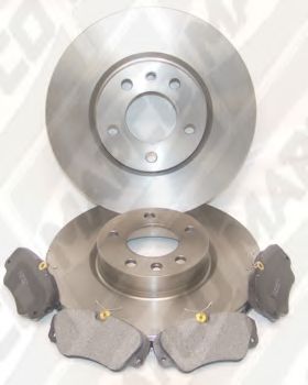 Комплект тормозов, дисковый тормозной механизм MAPCO 47760