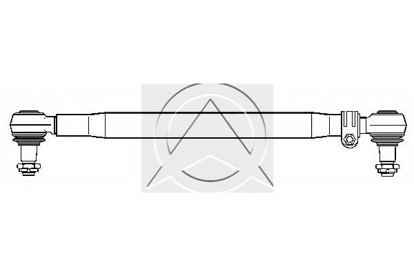 Продольная рулевая тяга SIDEM 6138