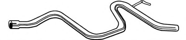 Труба выхлопного газа FONOS 03117