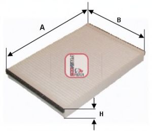 Фильтр, воздух во внутренном пространстве SOFIMA S 3159 C