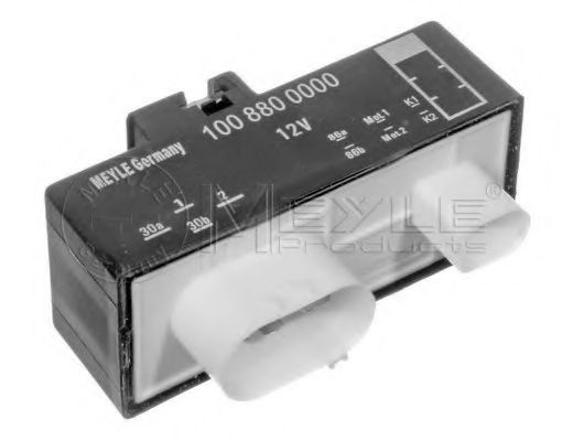 Блок управления, эл. вентилятор (охлаждение двигателя) MEYLE 100 880 0000