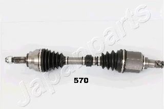 Приводной вал JAPANPARTS GI-570
