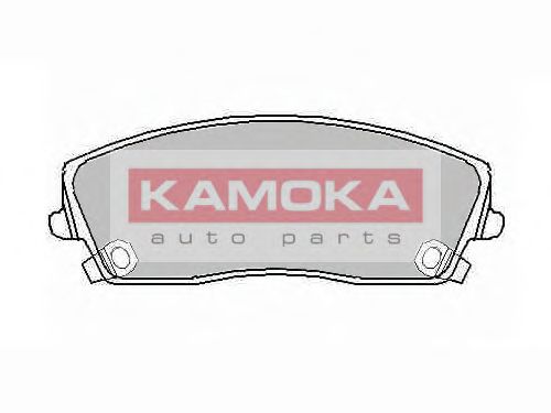 Комплект тормозных колодок, дисковый тормоз KAMOKA JQ101134