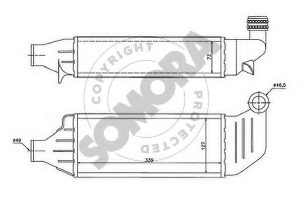 Интеркулер SOMORA 095145