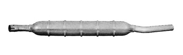 Глушитель выхлопных газов конечный IMASAF 39.13.07