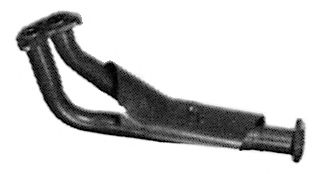 Труба выхлопного газа TESH 110153