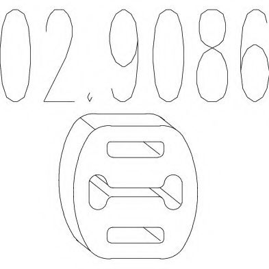 Буфер, глушитель MTS 02.9086