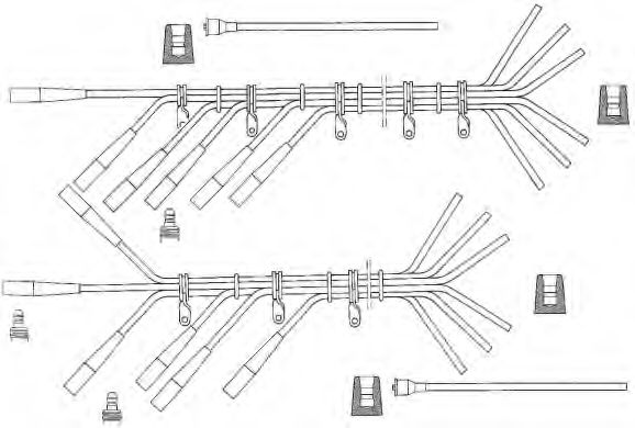 Комплект проводов зажигания BBT ZK514