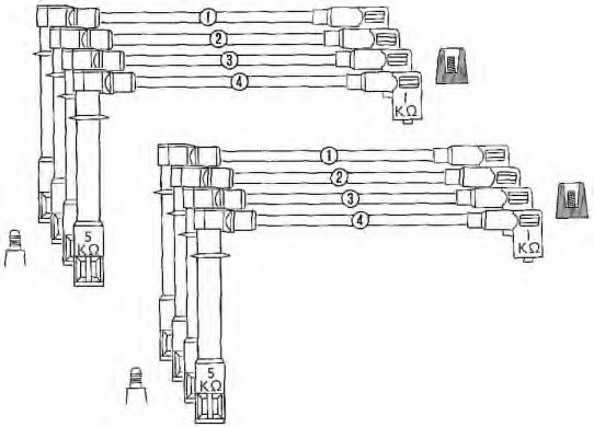 Комплект проводов зажигания BBT ZK516