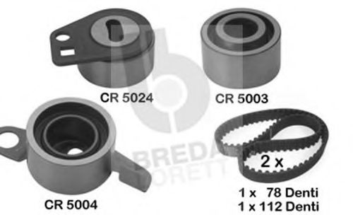 Комплект ремня ГРМ BREDA  LORETT KCD0038